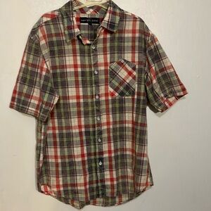 Sunday Work Clothes NYC XL plaid shirt